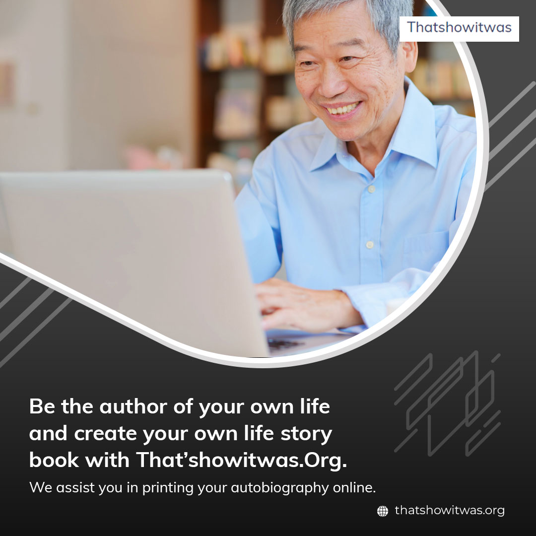 write your own life story book